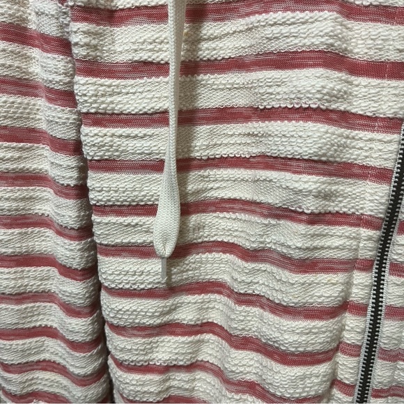 ⭐️ Johnston & Murphy Zip front textured sweatshirt size medium - Picture 4 of 6